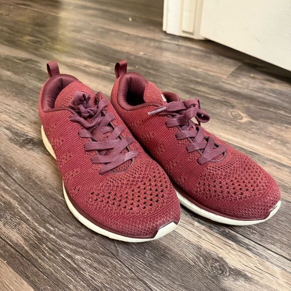 APL Men’s Techloom Pro Burgundy Size 6 (Women’s 7.5) - Picture 1 of 8